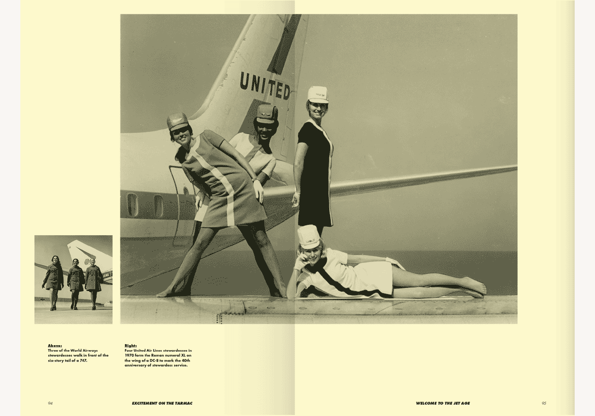 Jet Age - Design du livre